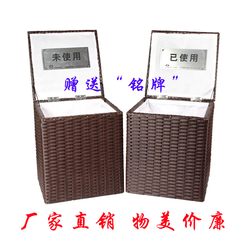 家柏饰(CORATED)收纳凳非藤编鞋套丝带鞋套箱收纳箱有盖衣物储物坐凳价高清大图