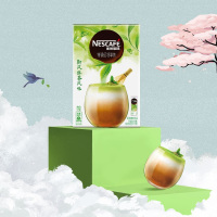 雀巢(Nestle)咖啡 特调幻境拿铁 宇治抹茶风味 速溶咖啡 8条x17g