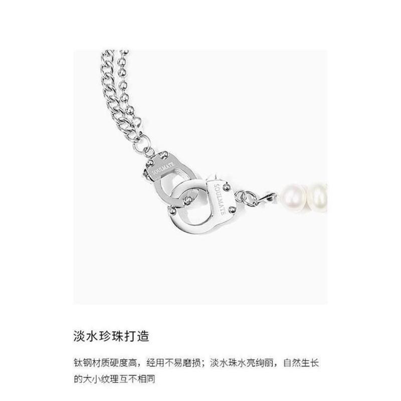 女款 ZEGL设计师手铐锁扣情侣款手链一对男女小众设计感嘻哈个性手饰品