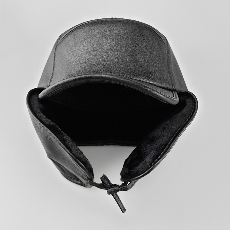 鸽护 雷锋帽 GH20QDK-黑色毛 顶高清大图