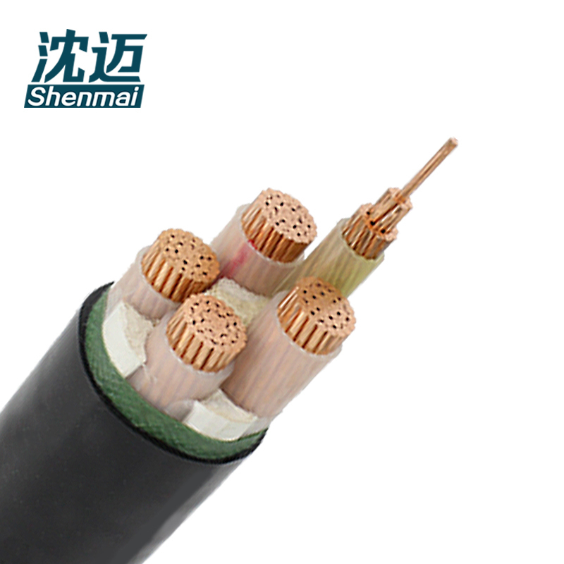 沈迈 低烟无卤阻燃电缆 WDZ-YJY-4*70+1*35mm² /米高清大图