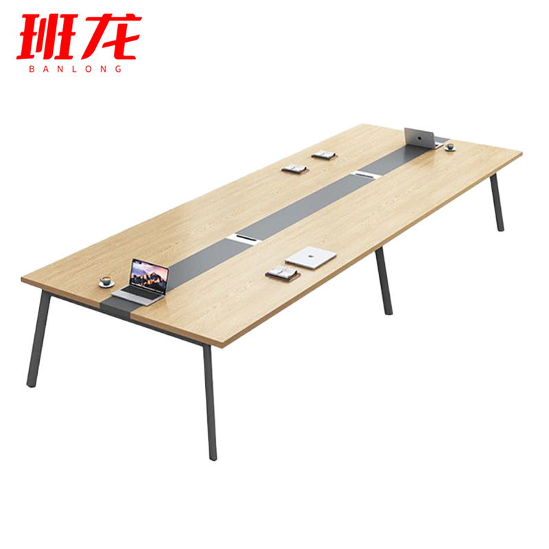班龙会议桌2.8*1.2*0.75米张高清大图