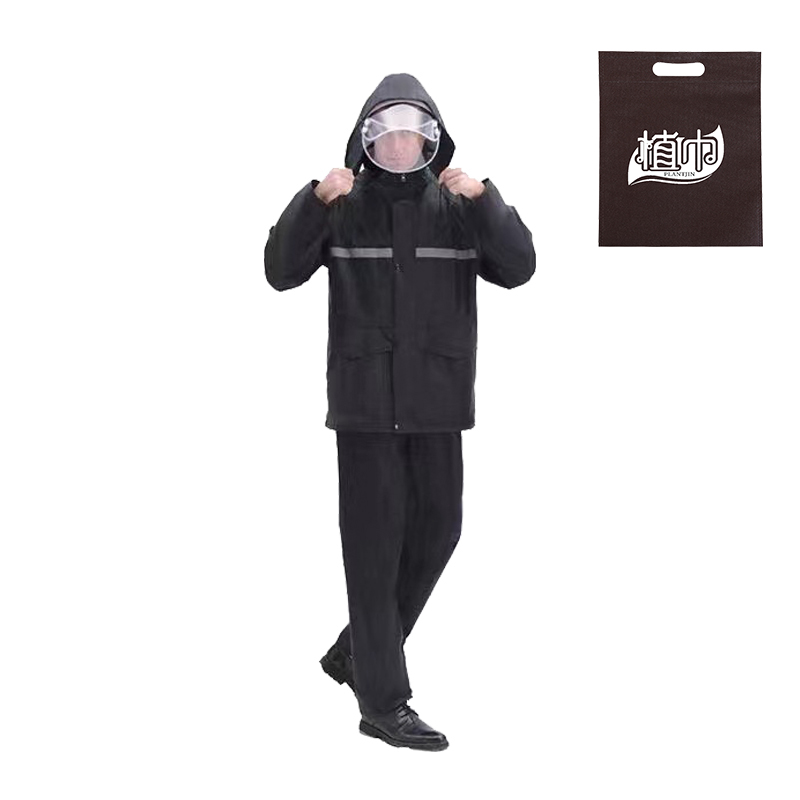 植巾 YY150 牛津布 均码 雨衣(计价单位:件)黑色高清大图