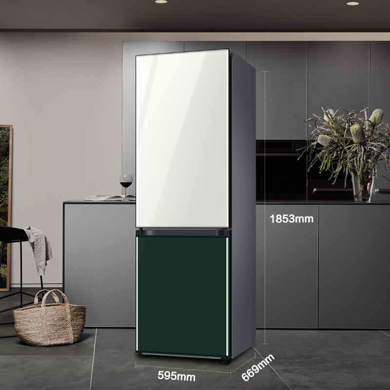 三星(SAMSUNG)RRB33R300429/SC 333升BESPOKE DIY自由组合玻璃面板智能冰箱高清大图