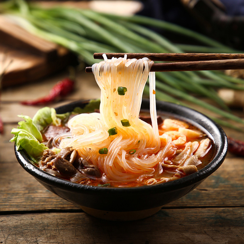 真心 酸辣粉鸭血粉丝158克 地方特产粉丝汤方便速食夜宵XM