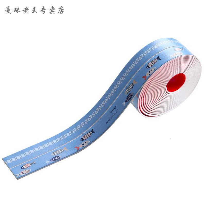 马桶贴纸底座围贴防水缝隙贴坐便器边缘底座贴墙角贴