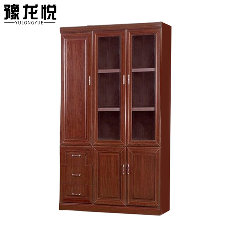 豫龙悦木质资料柜高清大图