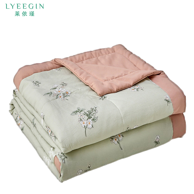 莱依瑾 LYEEGIN A类双层纱 空调被 200x230cm 张高清大图