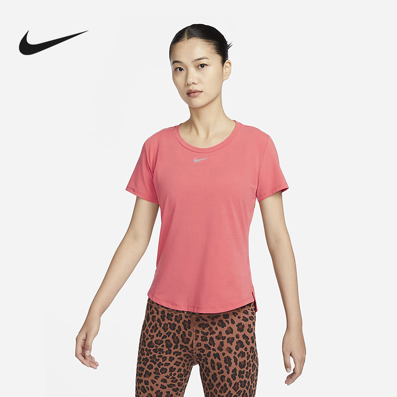 nike耐克t恤drifitoneluxe女子速干针织衫运动t恤dd0619655