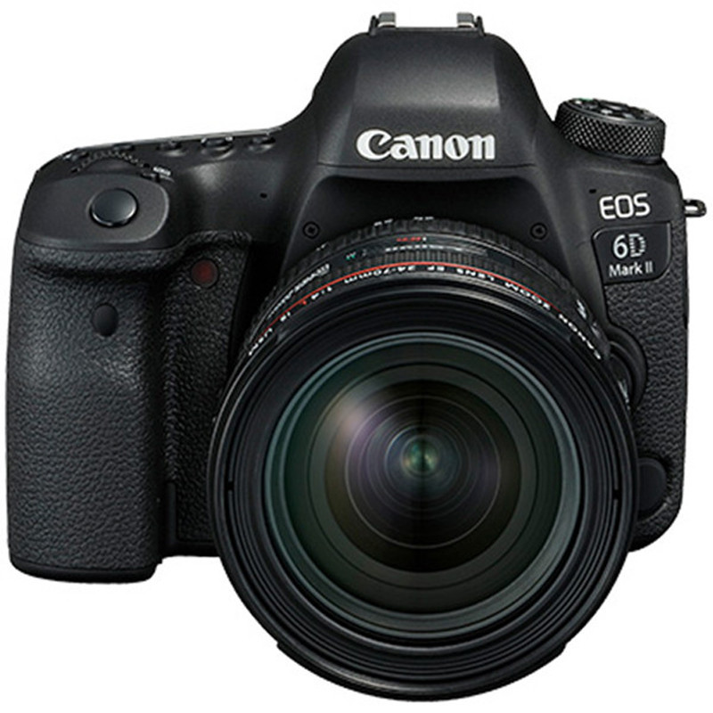 佳能(Canon) EOS 6D2(24-70mm F4) 数码单反相机 单镜头套装 约2620万像素