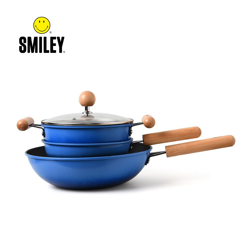 笑脸 SMILEY 乐享锅具三件套 SY-HGJ3203