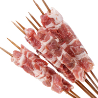 【羊肉串400g(约18串）】现切烧烤食材生鲜羊肉类烤肉
