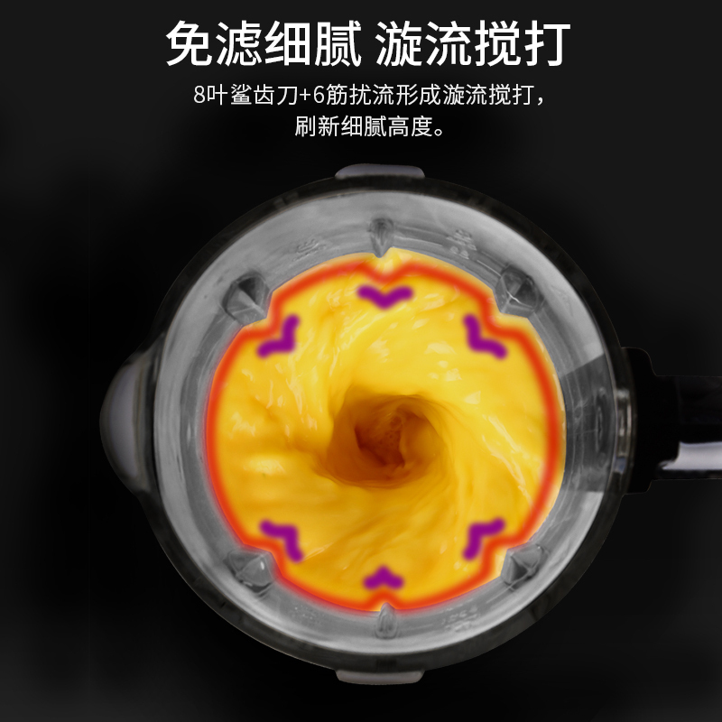 小浣熊 破壁机XHX-PBJ61 1.75L大容量智能变频 全自动24小时预约养生豆浆料理机多功能家用加热磨粉榨汁搅拌机