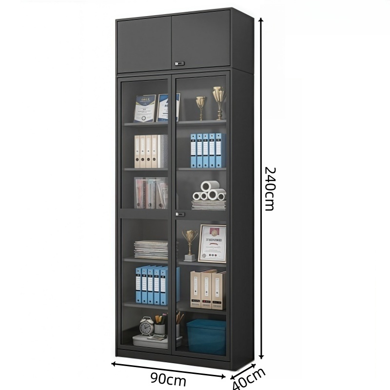 豫龙都 铁皮柜 通玻顶柜 台高清大图