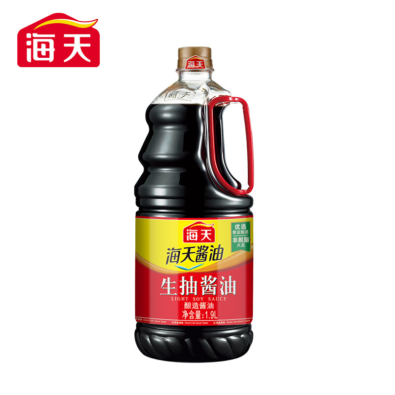 海天 生抽酱油1.9L 单位:瓶