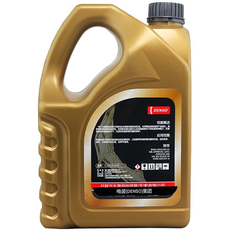电装(DENSO)致护DN7全合成机油0W-40SN级4L(欧系增压引擎升级/3年以上的欧系车型/大排量引擎)等)