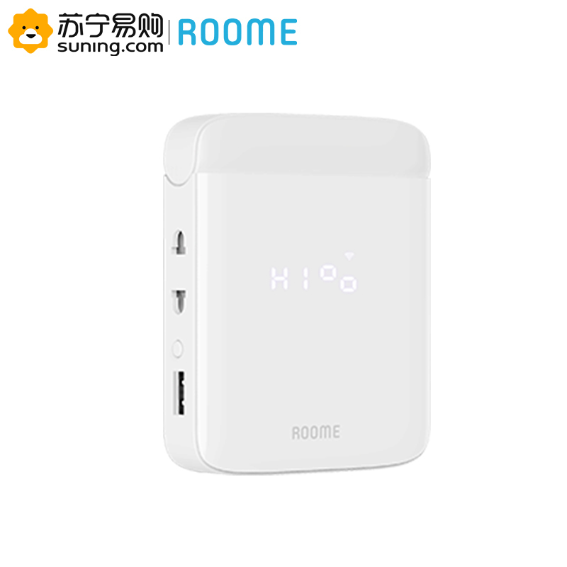 roome智能插座 USB插座快充多功能多口充电wifi手机插排APP远程控制家用可遥控断电定时无线墙插精灵