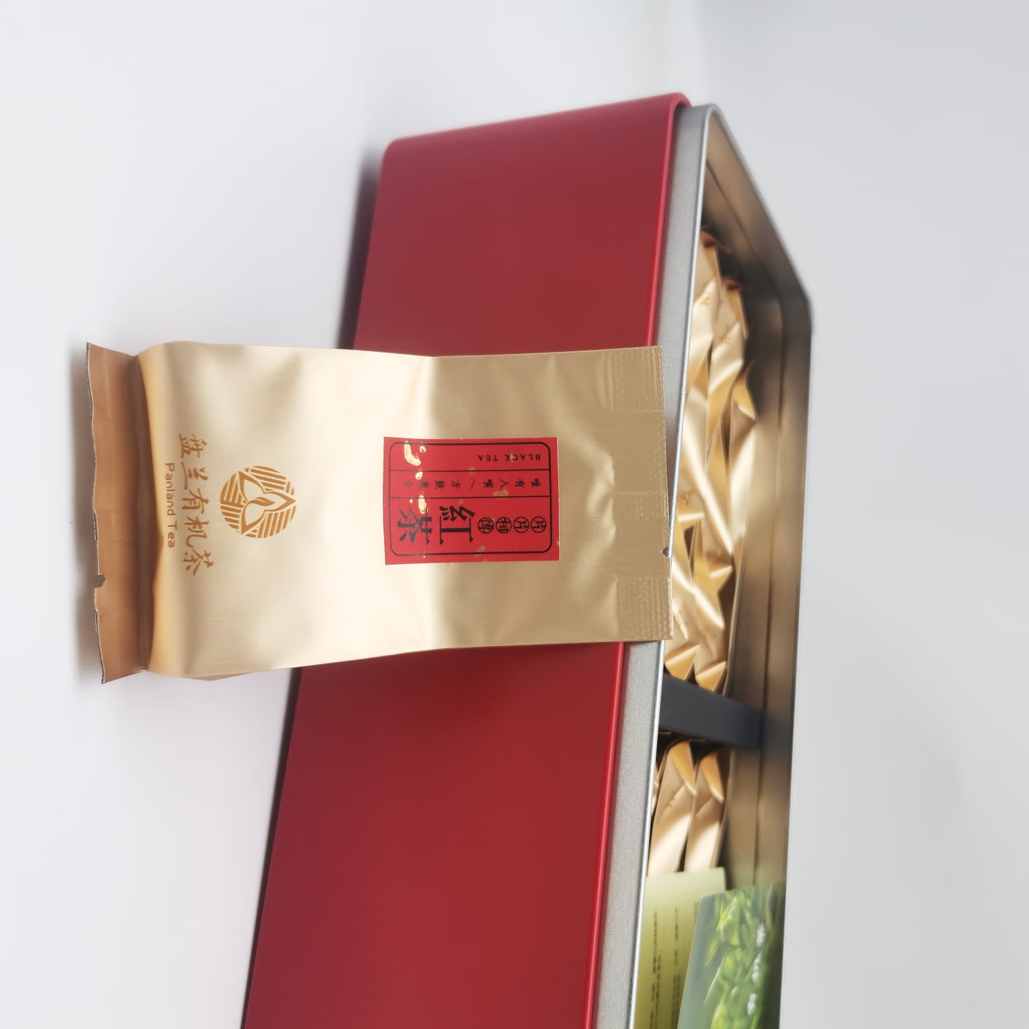 盘兰片片相传红茶125g高清大图