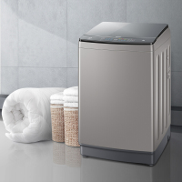 海尔（Haier) 12公斤直驱变频 天沐系列 顶开式 家用全自动波轮洗衣机 XQS120-BZ866 双动力防缠绕