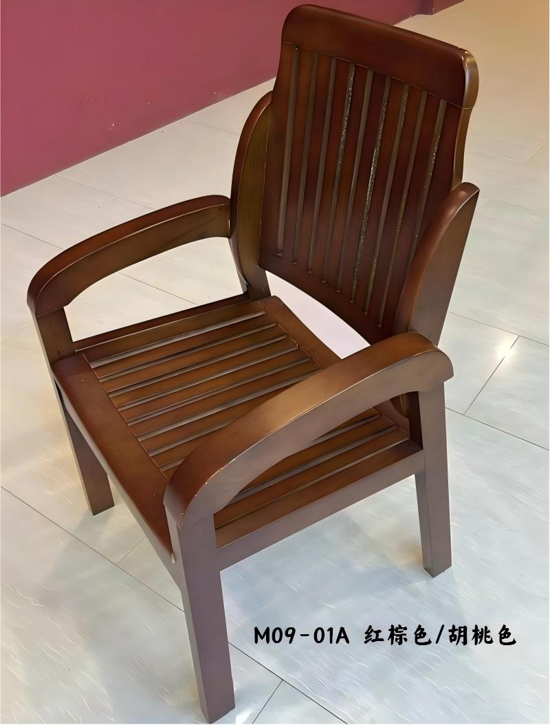 鑫苏威实木办公椅 M09 XSW-DMZ0.9Ⅰ把高清大图