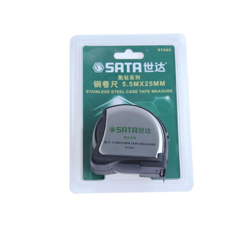 工具库 世达SATA 凯钛系列纲卷尺3.5Mx19MM 91341