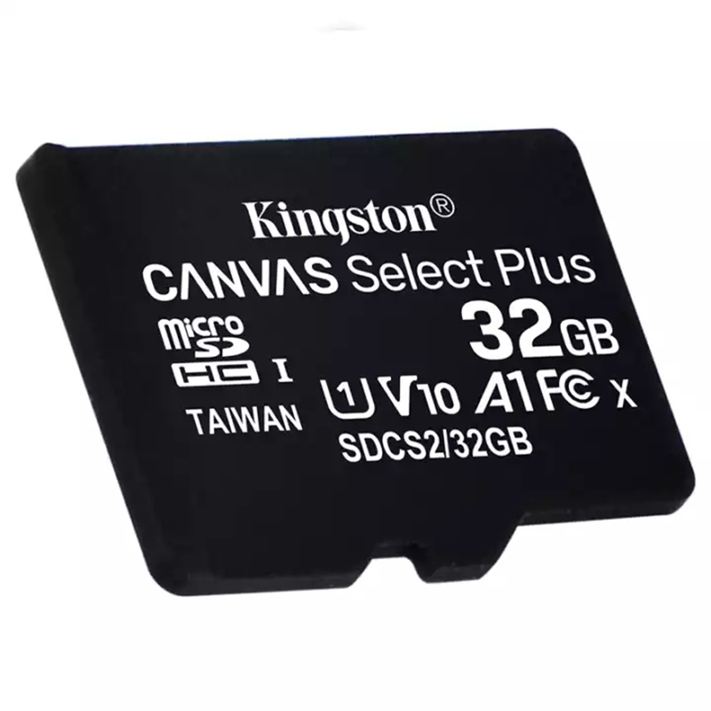 Kingston金士顿32GB手机内存卡CLASSS 10高速监控 (Micro SD行车记录仪存储TF卡100MB/S