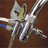 铜 2分 双切阀 二分双切换开关 净水器 水龙头转换阀接头 分流器