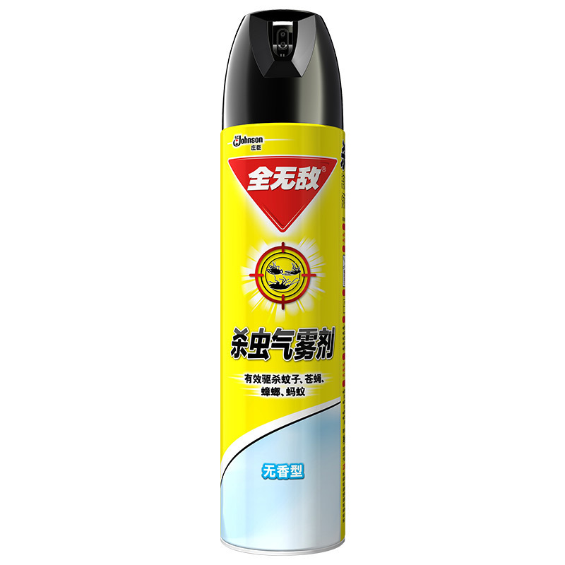 全无敌(qwd )杀虫气雾剂 无香型 600ml 灭蟑螂 杀蚂蚁 杀苍蝇 喷雾剂 杀飞虫 杀虫剂 除虫剂[新老包装随机发