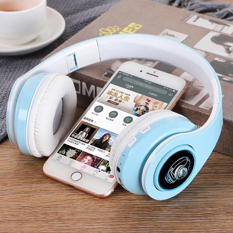 无线蓝牙耳机头戴式双耳游戏电脑手机耳麦超长待机苹果华为通用