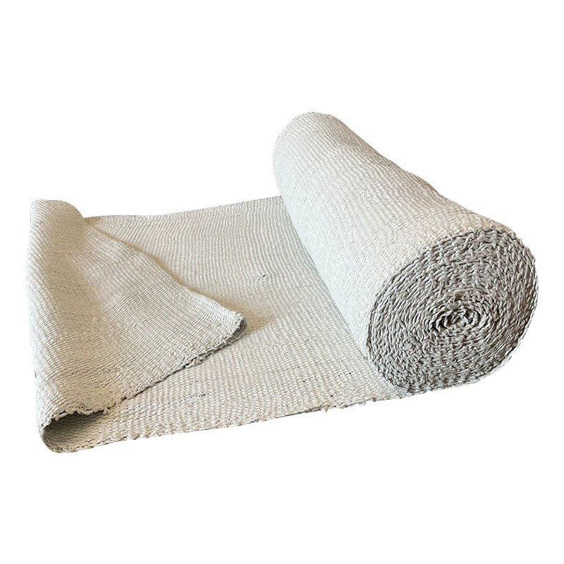 盛京联硕 优质石棉布隔热防火布[厚度2.0mm]整卷50公斤高密度 卷高清大图