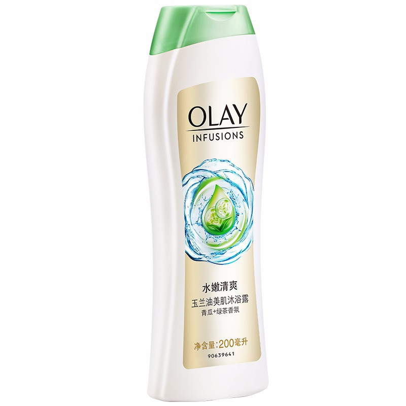 玉兰油(OLAY) 美肌清爽沐浴露-水嫩清爽200毫升(单位:瓶)