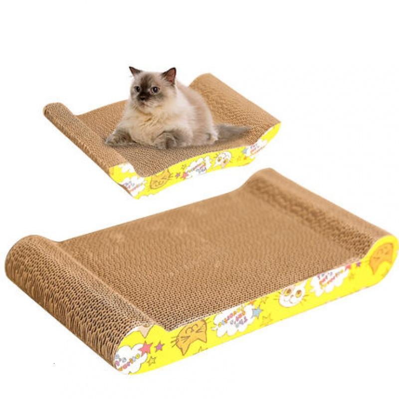 猫抓板磨爪器猫爪板瓦楞纸耐磨猫抓垫猫咪玩具磨抓板猫窝猫咪用品
