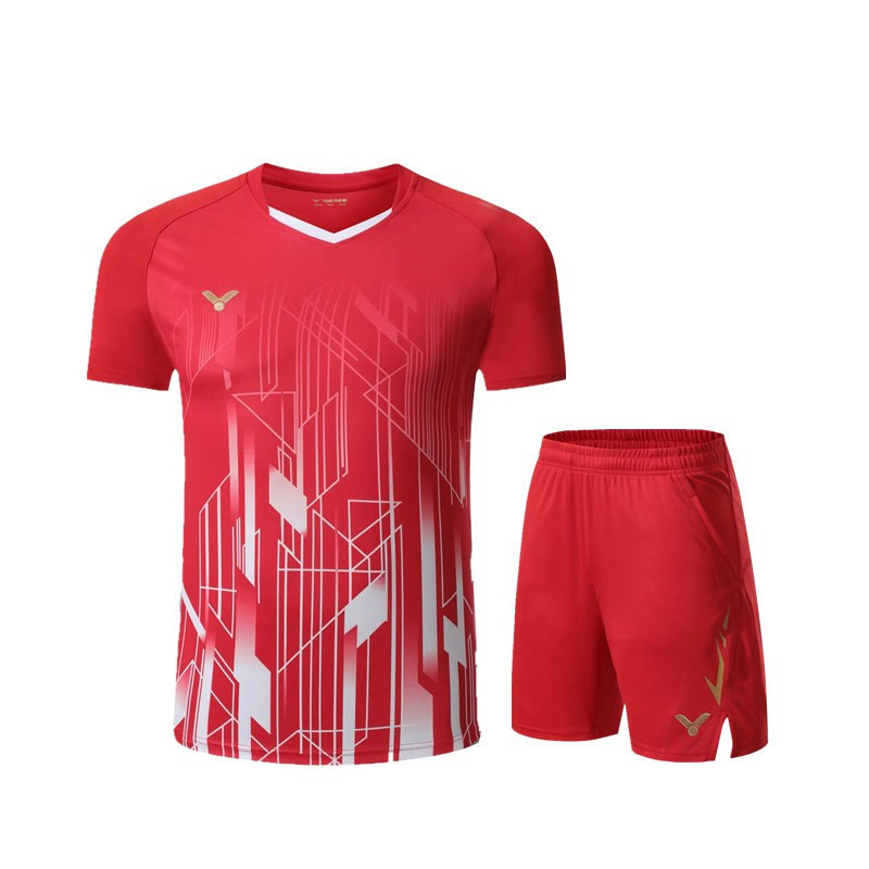 羽毛球服运动套装男女速干短袖马来西亚队服李宗伟球衣大赛服