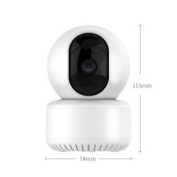 无线监控器摄像头家用手机远程wifi监控室内外高清夜视摄像机套装 无内存卡