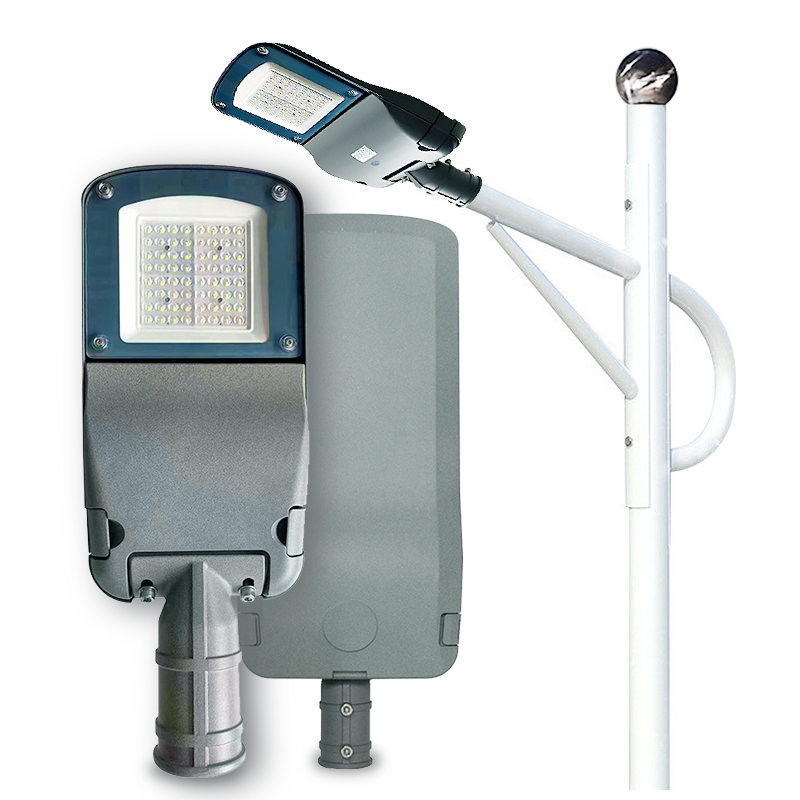 格瑞捷LED路灯/带3米支架壁厚1.8MM 灰色