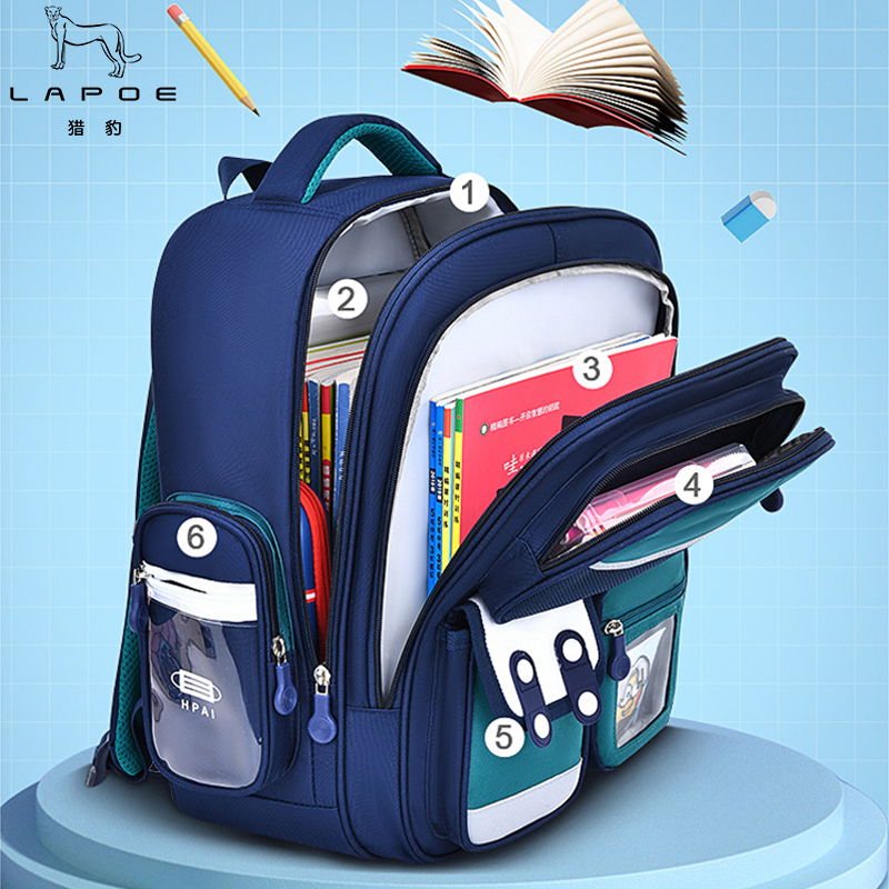 猎豹 护脊书包 L-61/个高清大图