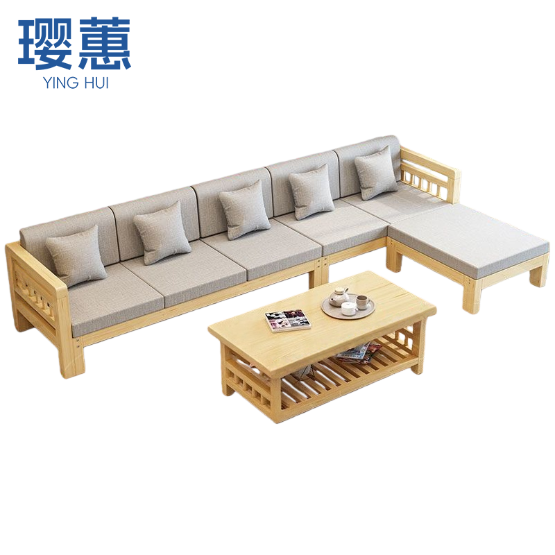 璎蕙 沙发3+贵妃榻 套高清大图