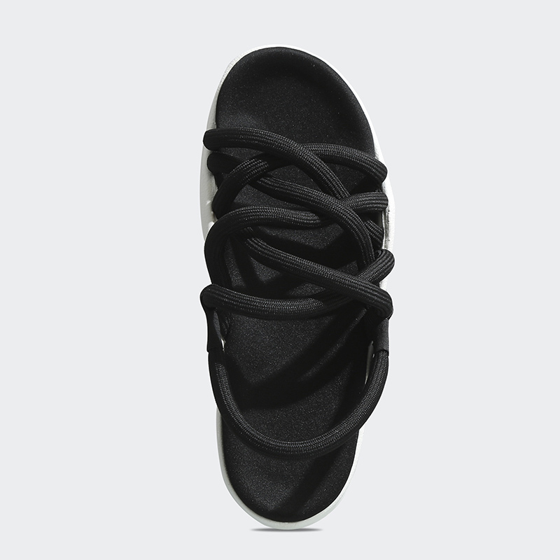 Adidas阿迪达斯三叶草ADILETTE NODA女子绑带运动凉鞋拖鞋FZ6438