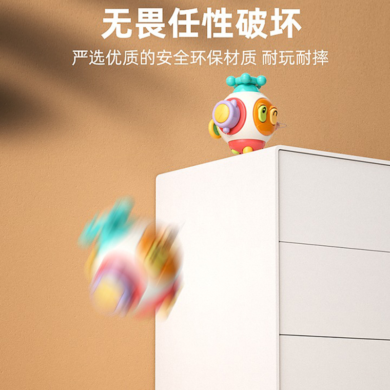 jollybaby婴儿忙碌板蒙氏早教益智玩具1一2岁宝宝忙碌球箱屋1663高清大图