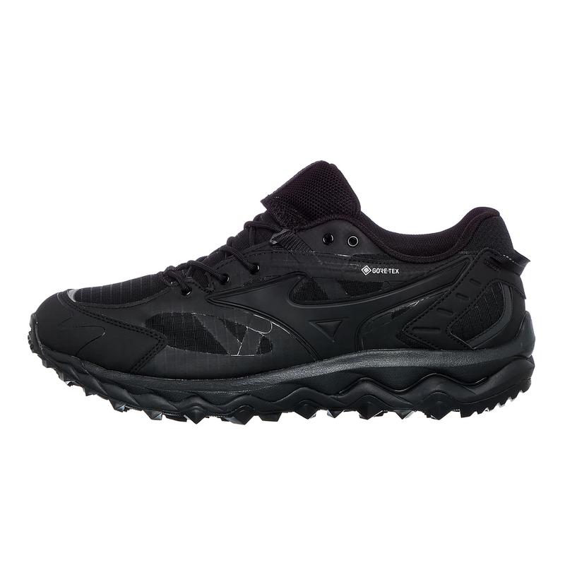 美津浓(Mizuno)MizunoWaveMujinTLGTX男款跑鞋防水透气耐磨抓地力