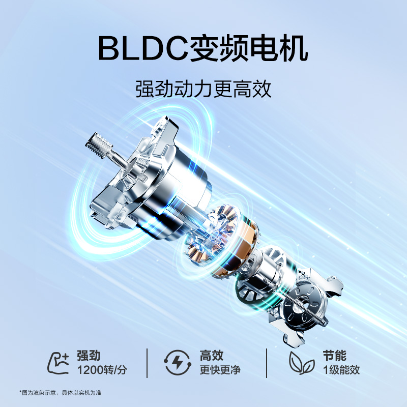 海尔(Haier)小青柑系列 变频 滚筒洗衣机 超薄机身 巴氏除菌 六维减震 1.21洗净比 XQG100-2AD1