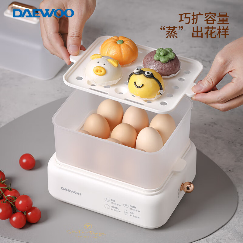 大宇 电蒸锅DYZD-20W3/伯爵白高清大图