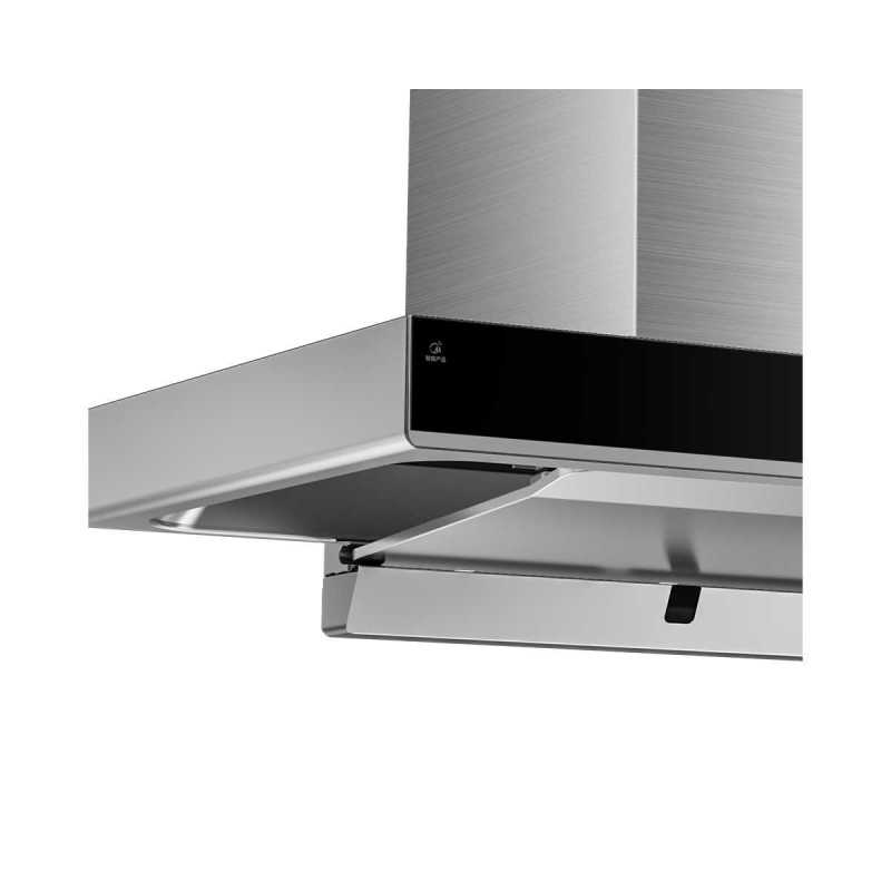 美的吸油烟机 cxw-260-c81p 不锈钢 钢化玻璃