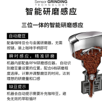 德龙(Delonghi)EC9335.M半自动咖啡机 进博会展示家用商用电子温控萃取感应研磨智能压粉 蒸汽奶泡系统