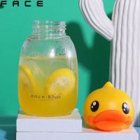 B.DUCK&face儿童水杯 BD- P1 350ml Tritan材质 夏季便携随手杯 幼儿园宝宝防摔水壶塑料杯