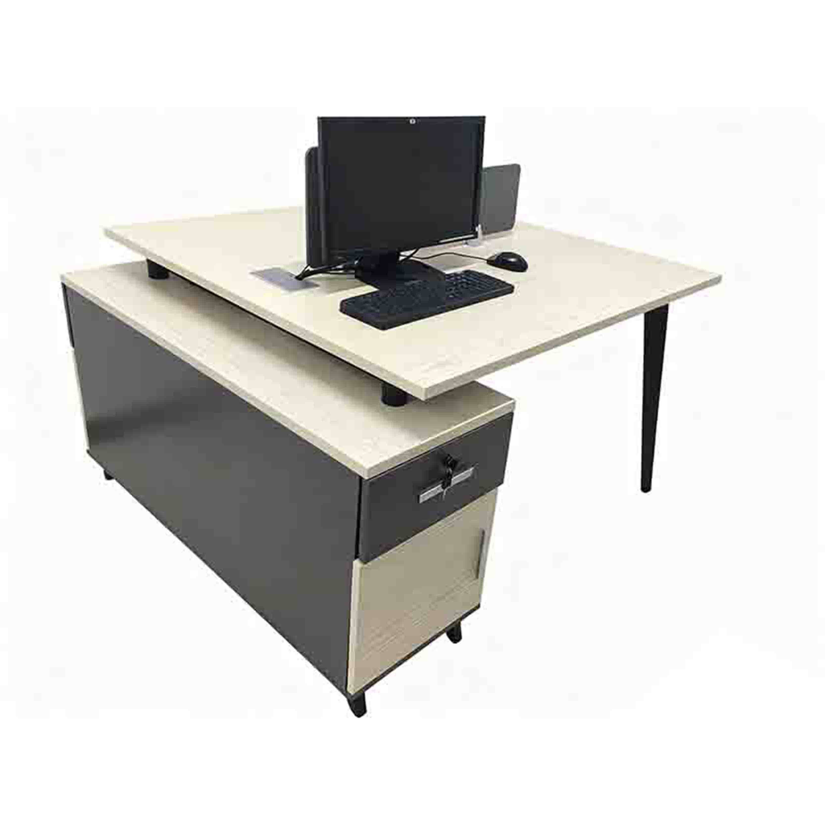 台益 工位办公桌 双入屏风工位 TY-GW2024131 1200*1200*750mm 张高清大图