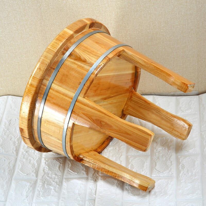 高脚木桶洗浴坐泡足熏洗脚木盆泡脚洗屁股臀部老人免蹲熏泡坐浴盆熏蒸