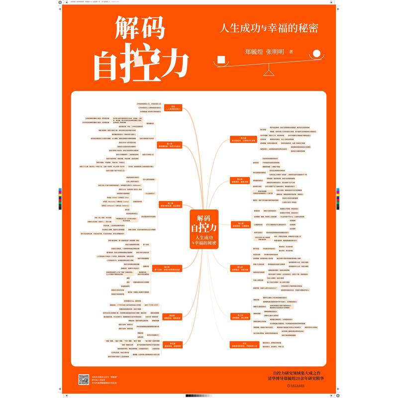 解码自控力 人生成功与幸福的秘密 郑毓煌 张明明 自控力背后的科学原理 拥有一个平衡而美好的人生 机械工业出版社高清大图