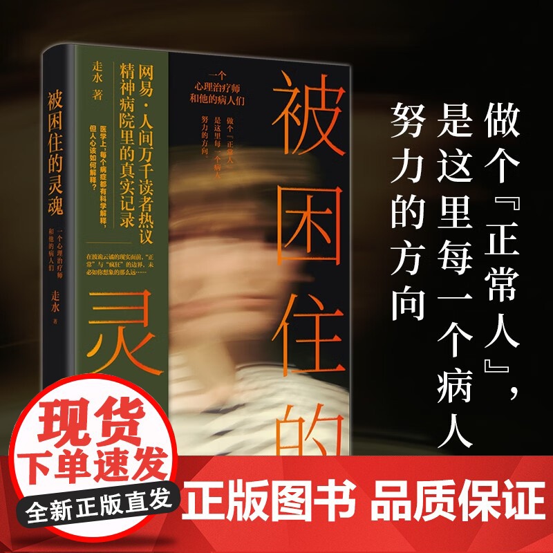 被困住的灵魂 一个心理治疗师和他的病人们 走水 著 15个震撼人心的故事 心理治疗师观察下的患者的唏嘘人生 人间非虚构专