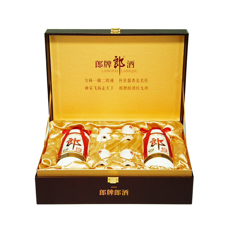 郎酒 郎牌郎酒 53度 500ml*2瓶 礼盒装 酱香型白酒(新老包装随机发货)高清大图